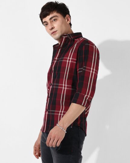 Red Checked Shirt | comfortable and high quality