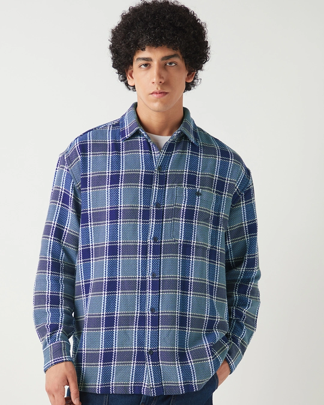 men-s-navy-blue-checked-oversized-shirt-646399-1734610603-1